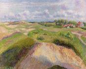 卡米耶 毕沙罗 : The Dunes at Knocke, Belgium